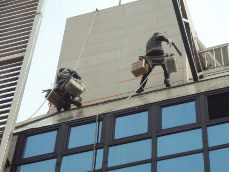 현영빌딩실리콘작업