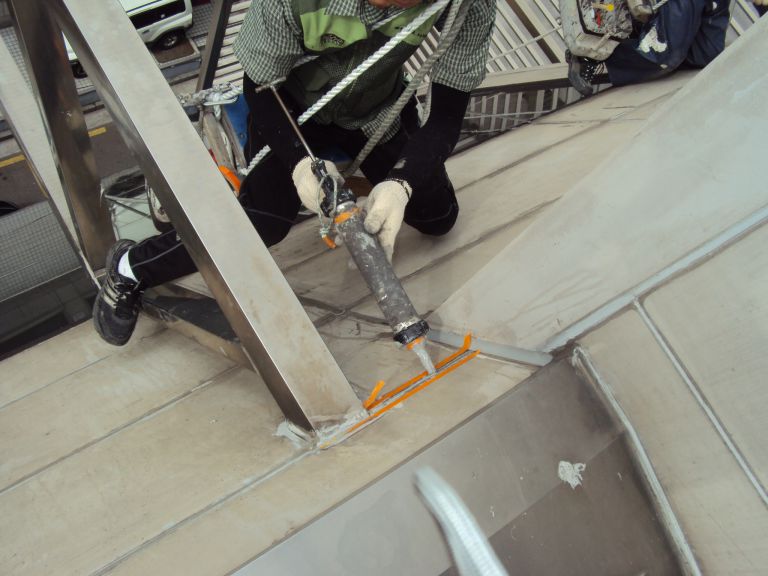 현영빌딩실리콘작업