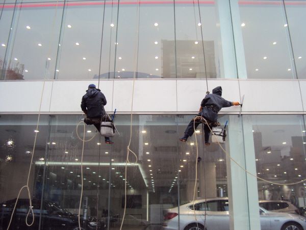 고진모터스(청담점)외벽청소