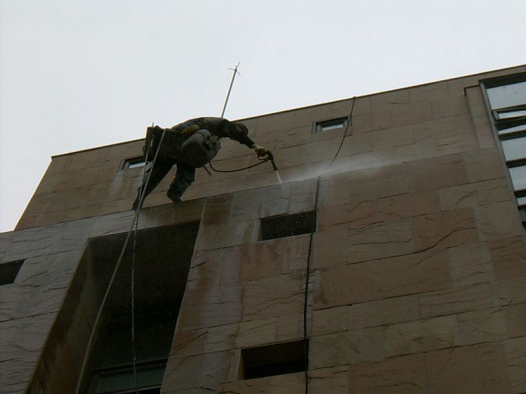 세미스톤외벽청소