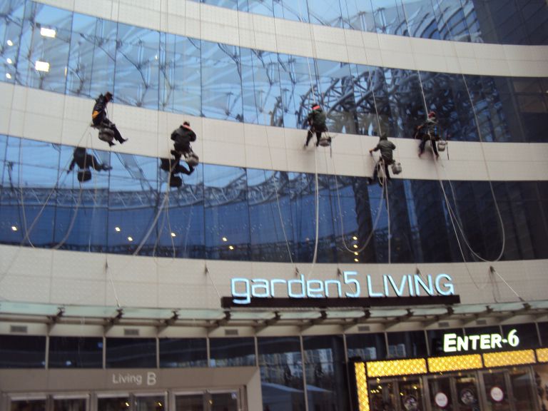 가든파이브라이프 외벽청소